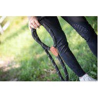 Laisse Pénélope Billie Noir / lurex