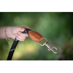 Laisse Pénélope Billie Noir / lurex