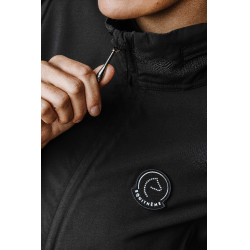 Blouson déperlant Je t'aime Equithème Dakota Noir