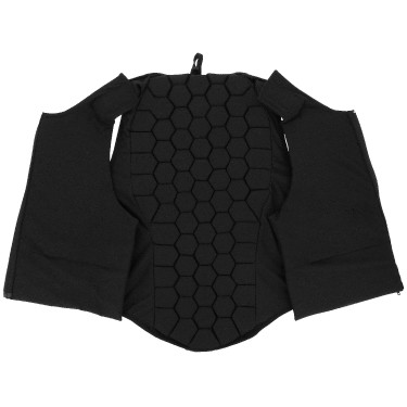 Dorsale Equithème Hexaflex enfant Noir