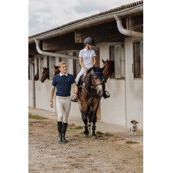 Polo Equithème Victor Marine Bleu marine