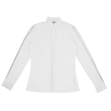 Polo Equithème Estoril Blanc