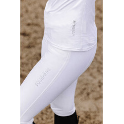 Polo Equithème Estoril Blanc