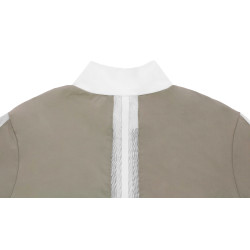 Polo Equithème Estoril Taupe Marron