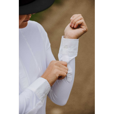 Chemise Equithème Julie Blanc