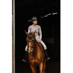 T-shirt Equithème Originals Mélodie Taupe Marron