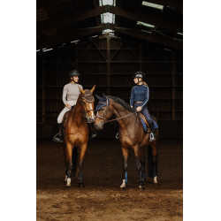 T-shirt Equithème Originals Mélodie Taupe Marron