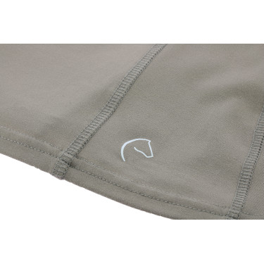 T-shirt Equithème Originals Mélodie Taupe Marron