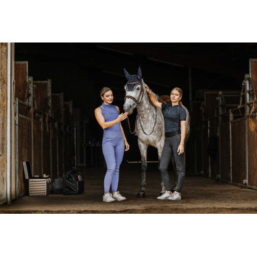 Polo Je t'aime Equithème Alba Violet