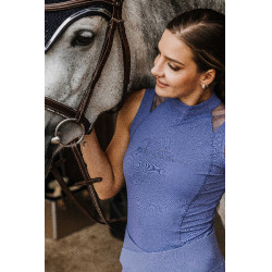 Polo Je t'aime Equithème Alba Violet