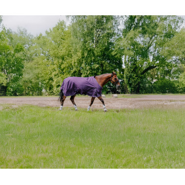 Couverture Equithème Tyrex Aisance 600D Prune Violet