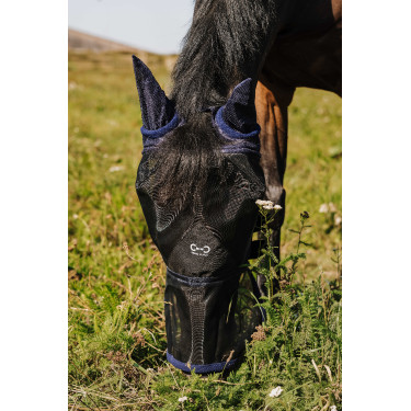 Masque anti-mouches Riding World First Marine Bleu marine