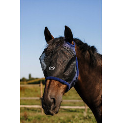 Masque anti-mouches Riding World First sans oreilles Marine Bleu marine