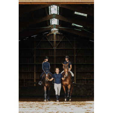 Polo Equithème Lucas Marine Bleu marine