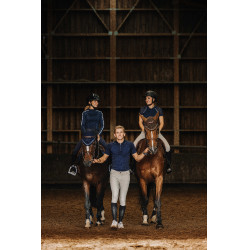 Polo Equithème Lucas Marine Bleu marine