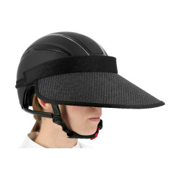 Visière pour casque Equithème anti UV Noir Visière pour casque Equithème anti UV Noir