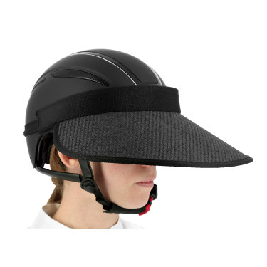 Visière pour casque Equithème anti UV Noir Visière pour casque Equithème anti UV Noir