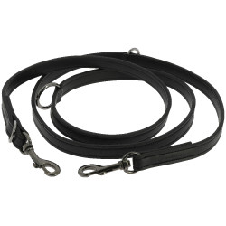 Laisse pour chien Equithème Vortex Noir