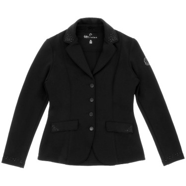 Veste de concours Je t'aime Equithème Stockholm Noir Veste de concours Je t'aime Equithème Stockholm Noir
