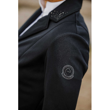 Veste de concours Je t'aime Equithème Stockholm Noir Veste de concours Je t'aime Equithème Stockholm Noir