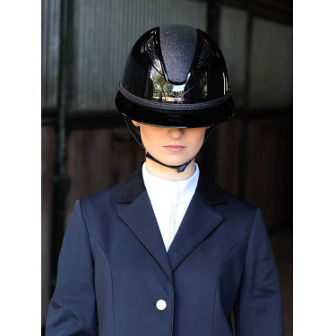 Galon amovible pour casque Lami-Cell Glitter Noir Galon amovible pour casque Lami-Cell Glitter Noir