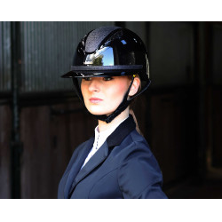 Galon amovible pour casque Lami-Cell Glitter Noir