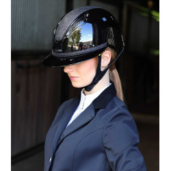 Galon amovible pour casque Lami-Cell Glitter Noir