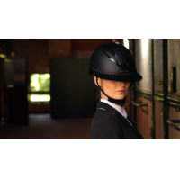 Galon amovible pour casque Lami-Cell Strass Noir