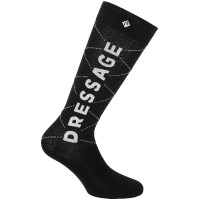 Chaussettes Equithème Serpentine dressage Noir