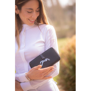 Porte-feuille Pénélope Vittoria Noir