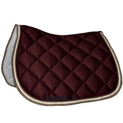 Tapis Del Mar Obstacle Privilege Equitation Bordeaux / crème Tapis Del Mar Obstacle Privilege Equitation Bordeaux / crème