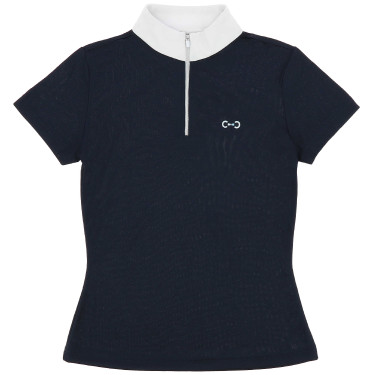 Polo Riding World Roxane enfant Marine Bleu marine
