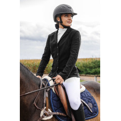 Veste de concours Equithème Nancy femme Noir