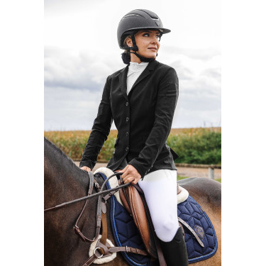 Veste de concours Equithème Nancy femme Noir