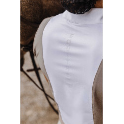 Polo Equithème Tokyo Taupe Marron