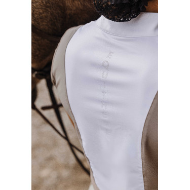 Polo Equithème Tokyo Taupe Marron