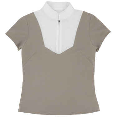 Polo Equithème Tokyo Taupe Marron