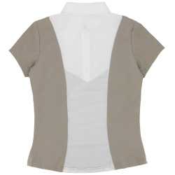 Polo Equithème Tokyo Taupe Marron