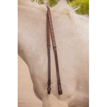 Rênes Eden Pénélope Havane Marron Rênes Eden Pénélope Havane Marron