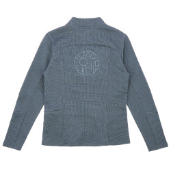 Tee-shirt Equithème Originals Emily femme Bleu / gris Tee-shirt Equithème Originals Emily femme Bleu / gris