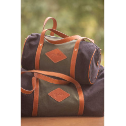 Sac Pénélope Canvas Bowl Vert / noir