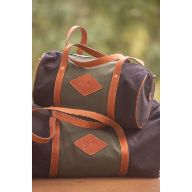 Sac Pénélope Canvas Bowl Vert / noir