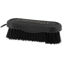 Brosse tête Je t'aime Equithème Edition Limitée Noir / rose gold