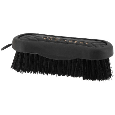 Brosse tête Je t'aime Equithème Edition Limitée Noir / rose gold