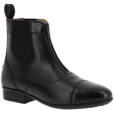 Boots zip Equithème Chic Noir