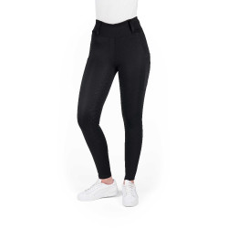 Legging à fond silicone Equithème Alizé femme Noir