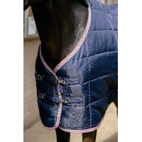 Couverture Equithème Aztec Marine Bleu marine Couverture Equithème Aztec Marine Bleu marine