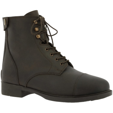Boots Norton Nîmes Zip + lacets Marron
