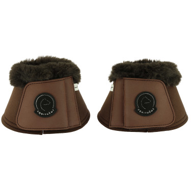 Cloches Je t'aime Equithème Snuggy Marron