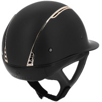 Casque visière large Equithème Soazy Mat Rose gold